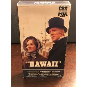 Hawaii VHS 1966 - vintage movie release from 1985 CBS/Fox Video cassette tape
